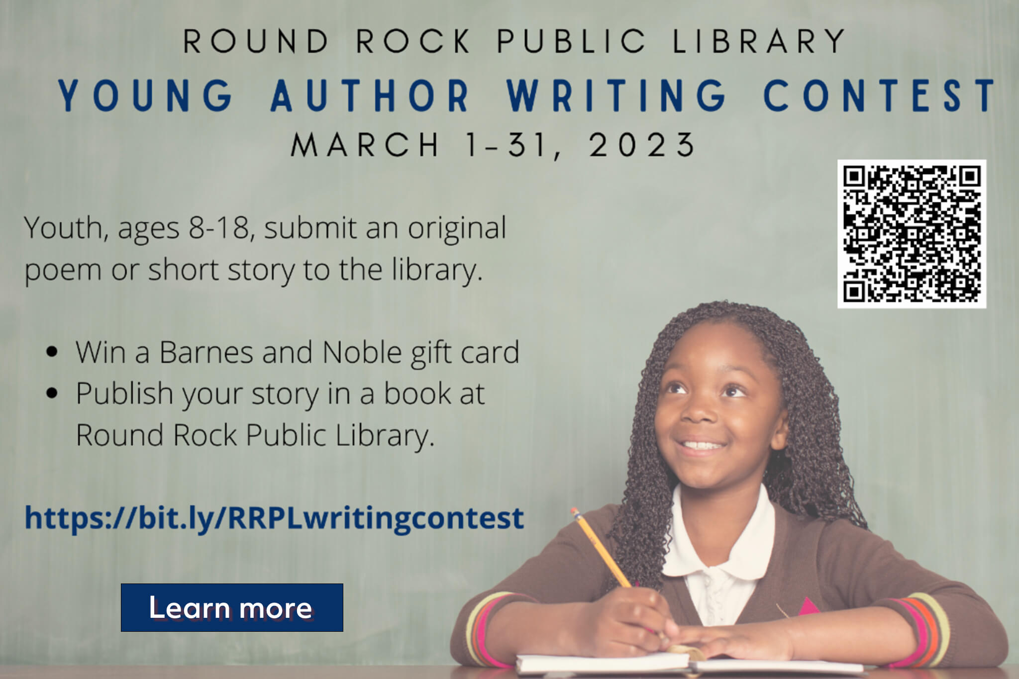 Round Rock Public Library's Young Author Writing Contest