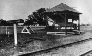 The Palm Valley Stop of the International & Great Northern Railroad