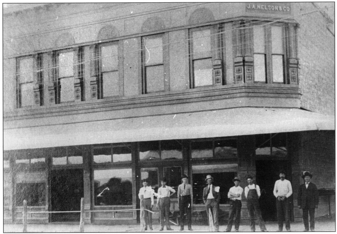 Nelson Hardware Building ca. 1900