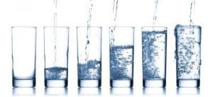 water in glasses increasing