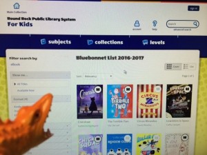 dino viewing eBook Bluebonnet list