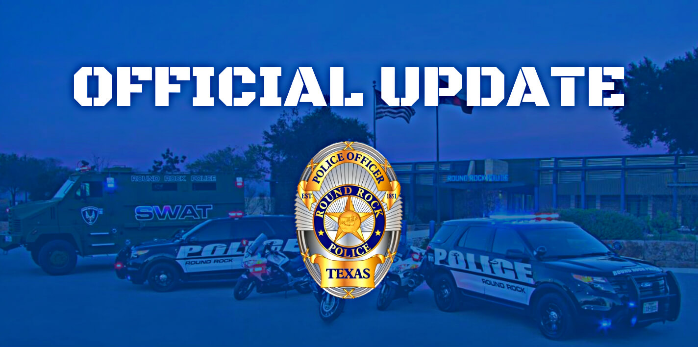 Round Rock Police Department responds to shooting City of Round Rock