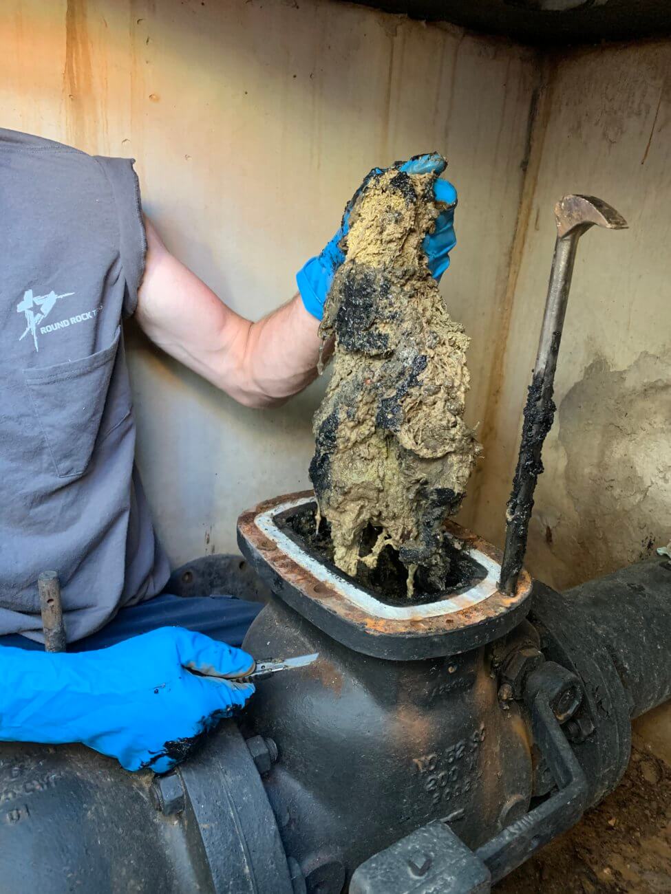 wipes-grease in pipes