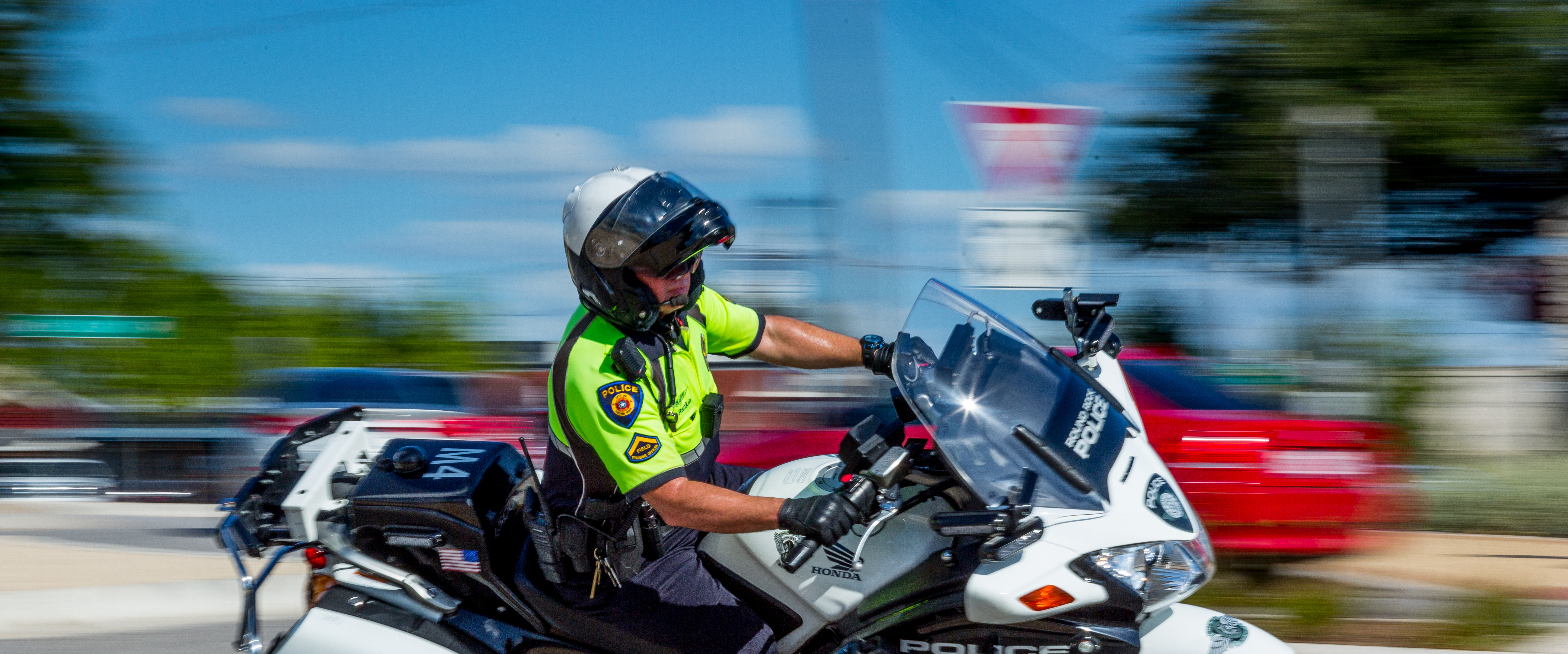 police motorcycle