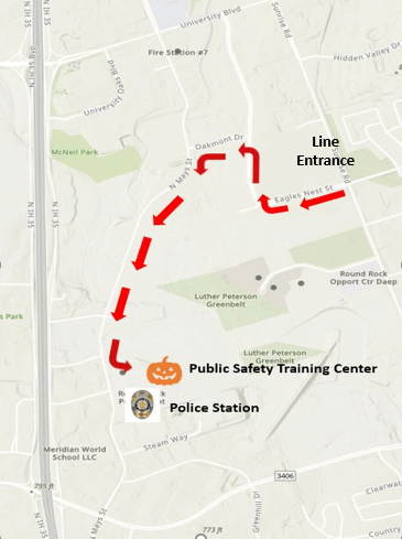 Trunk or Treat Traffic Flow