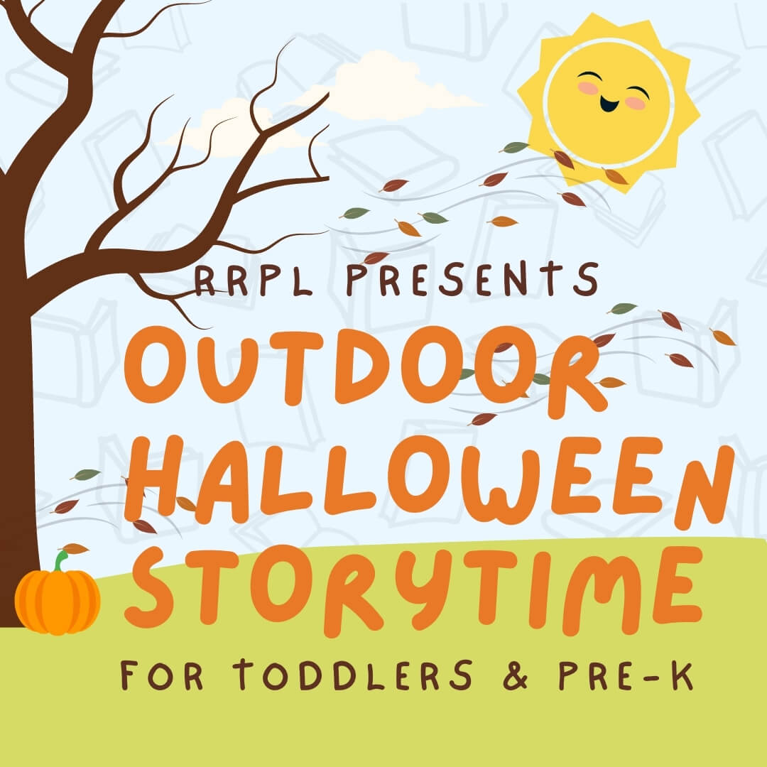 Halloween outdoor storytime social media (1) Outdoor Halloween Storytime