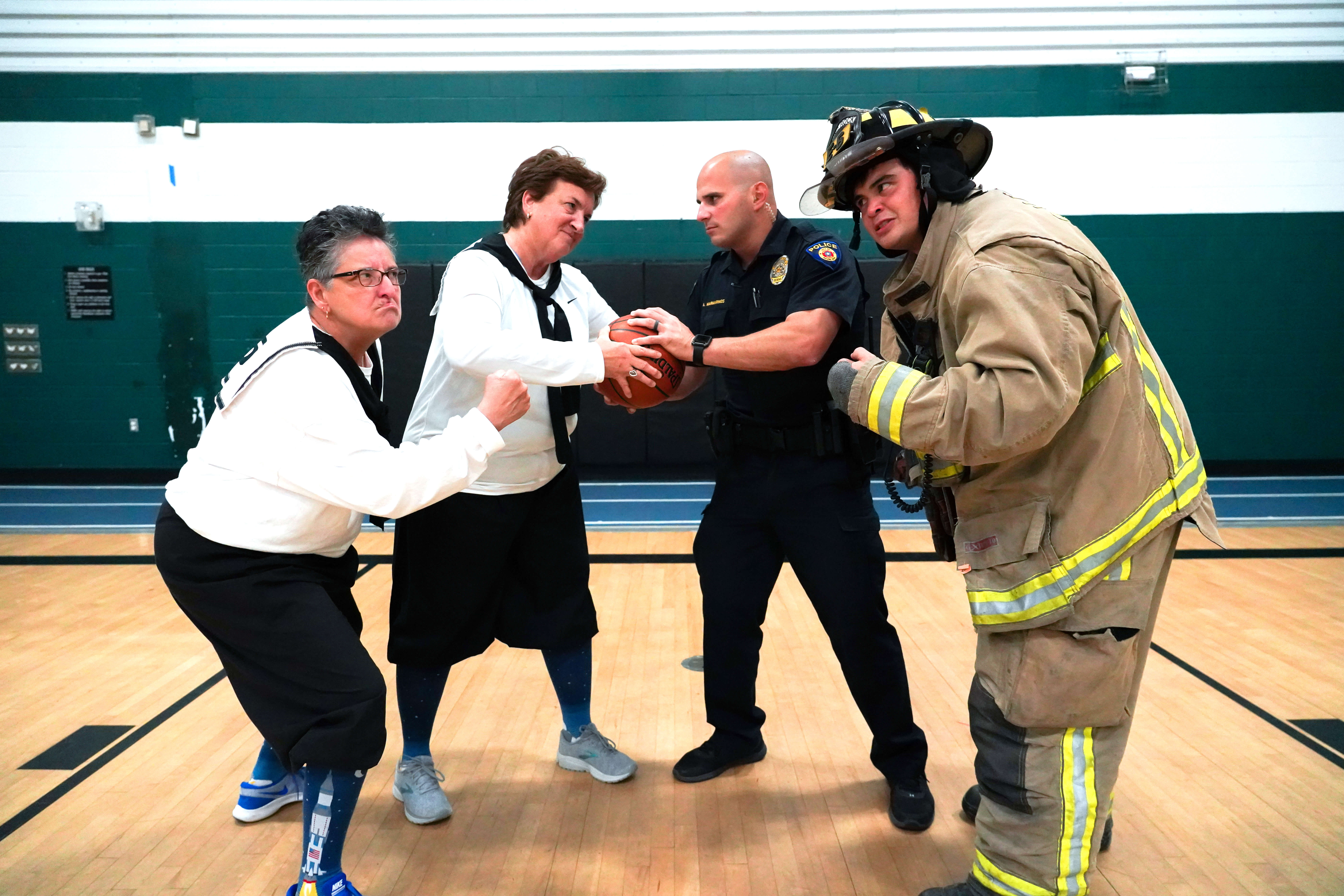 Grannies VS PD & Fire Charity Event