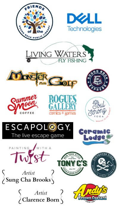 Image: Logos from our Summer Reading sponsors