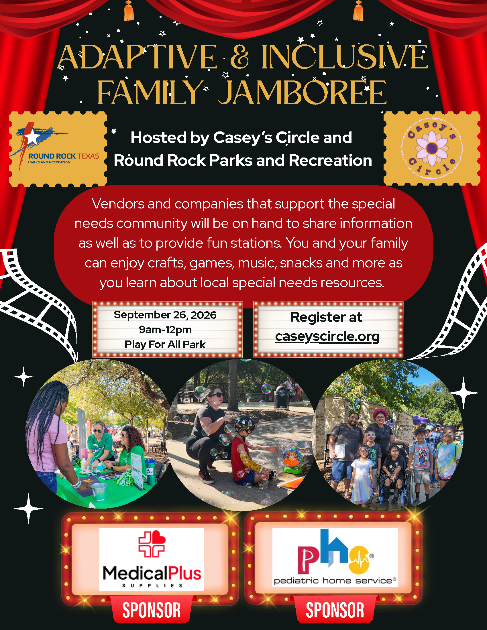 Adaptive and Inclusive Family Jamboree — Family fun in Play for All Park · Round Rock, TX