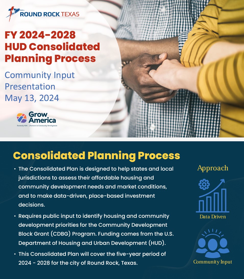 FY 2024-2028 HUD Consolidated Planning Process Community Input Presentation