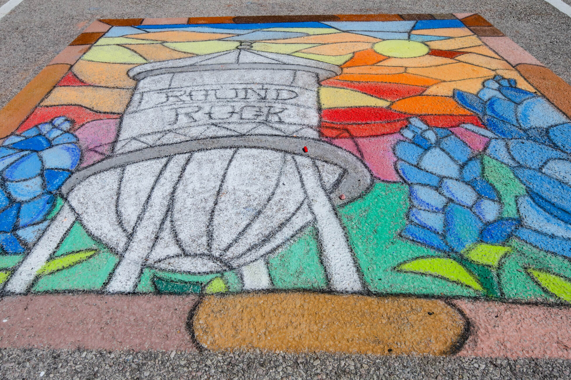 CHalk mural 1