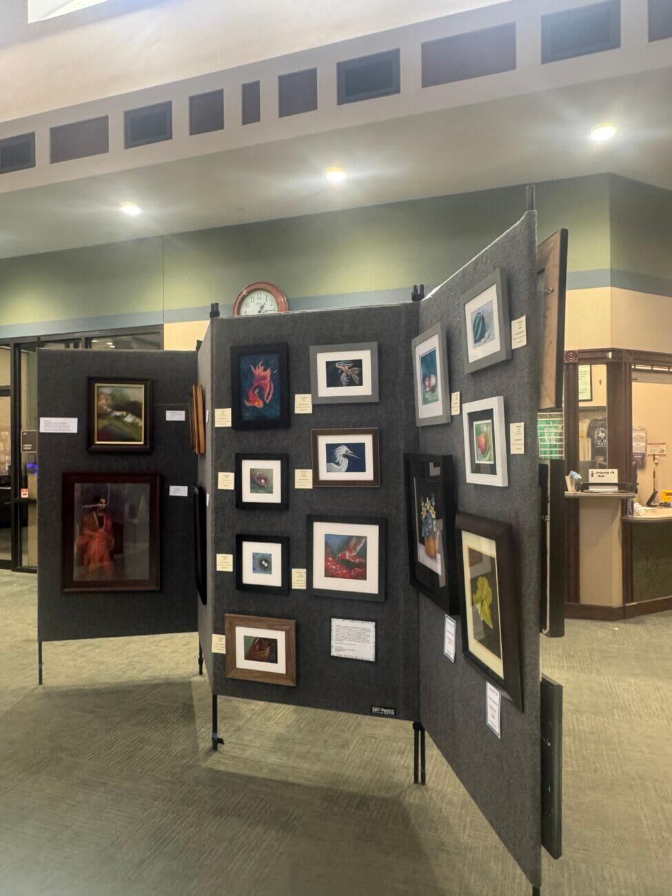 Central Texas Pastel Society art exhibit