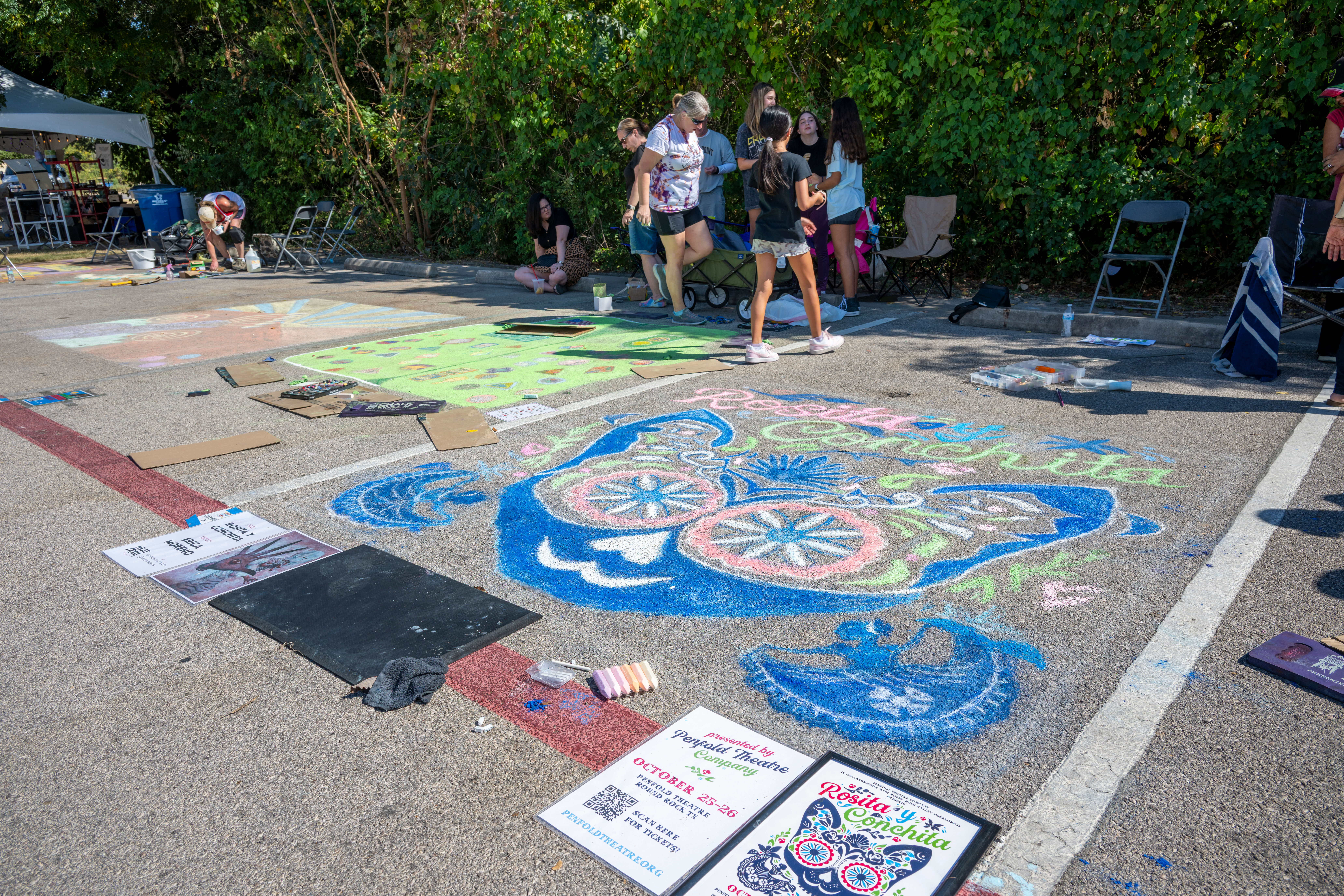 Chalk Art - Penfold Theatre