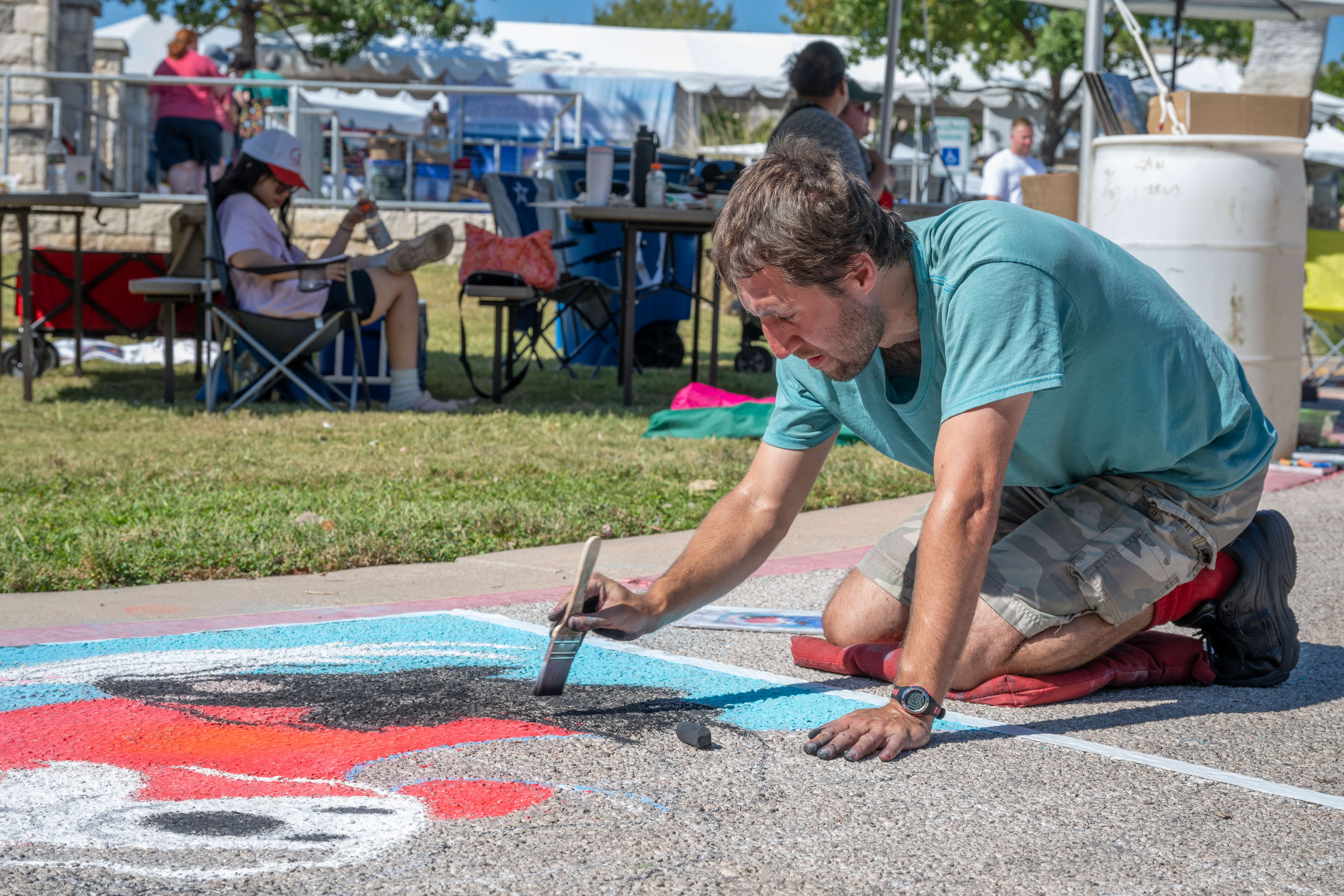 Chalk Art - Robert Ryan