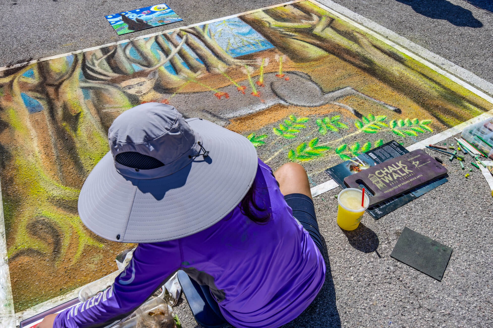 Chalk mural 10