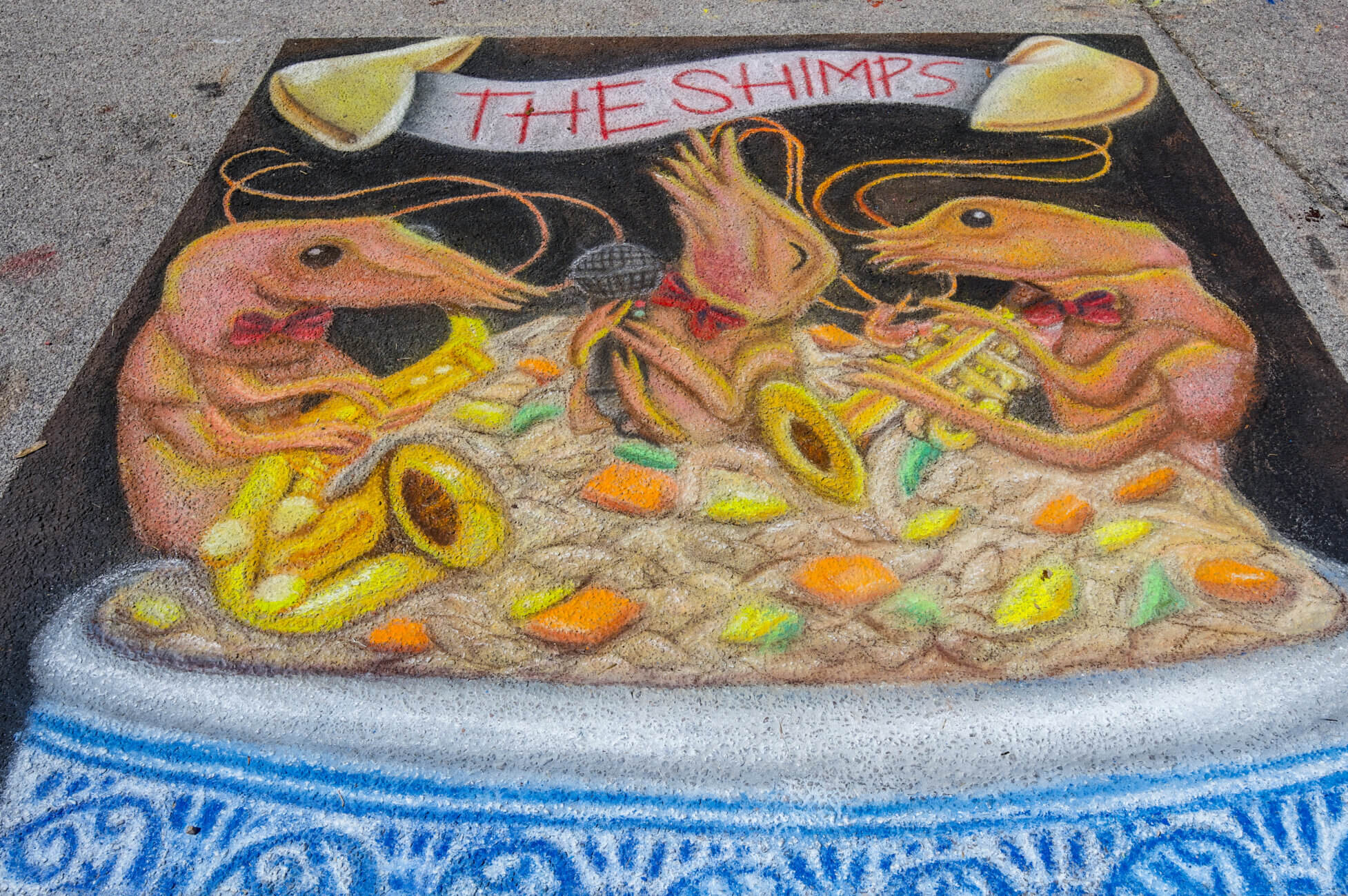 Chalk mural 12