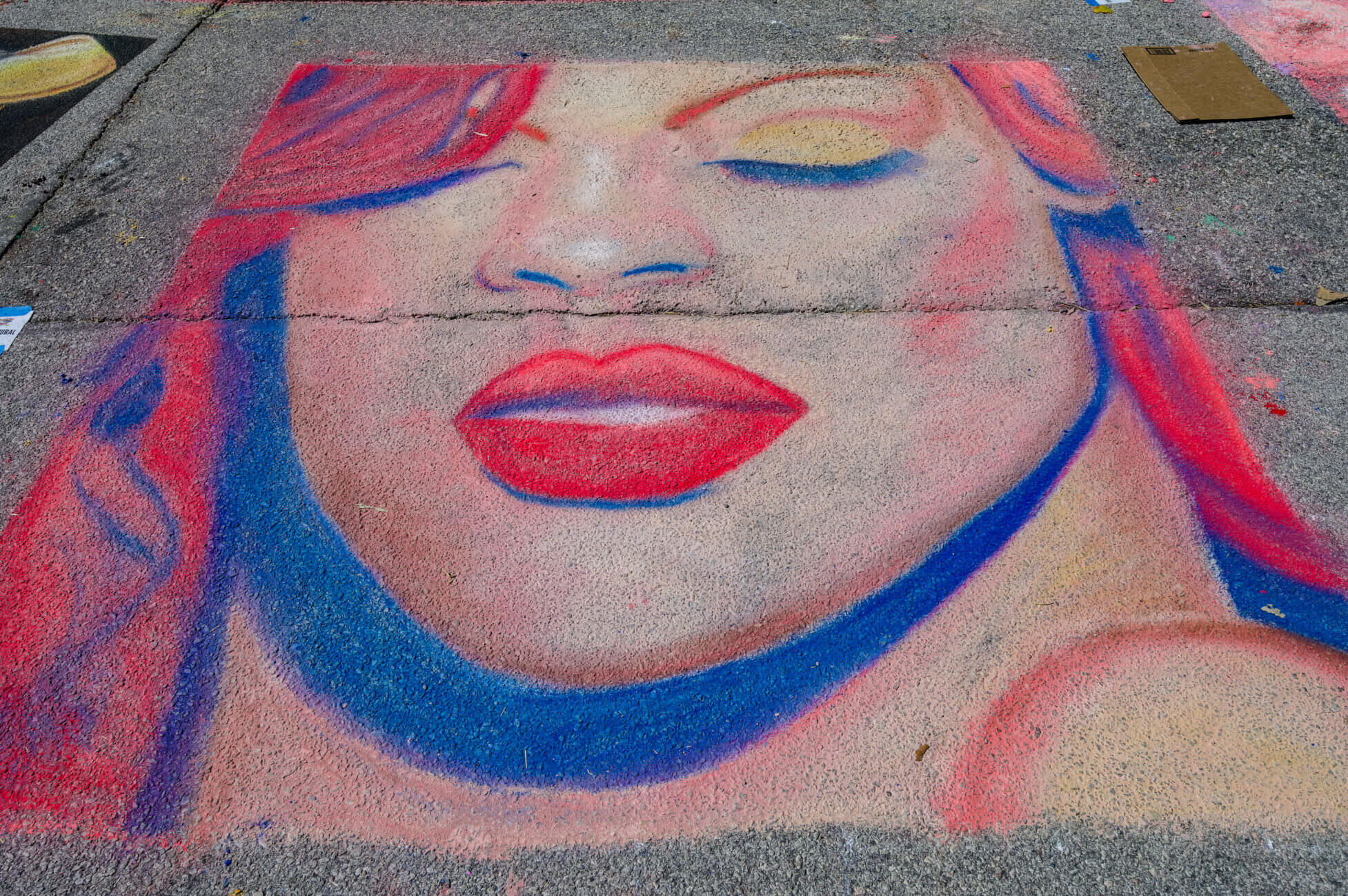 Chalk mural 13