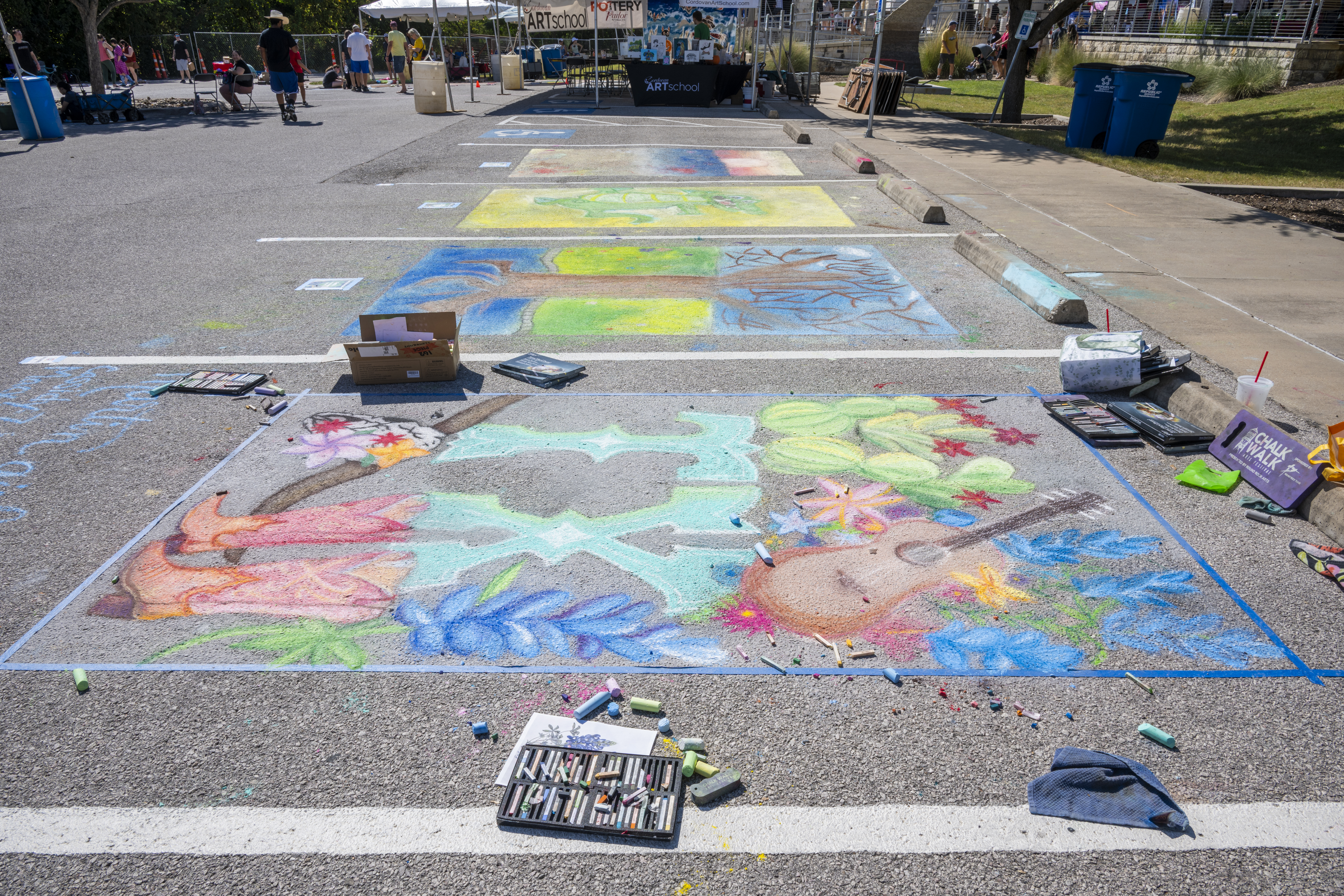 Chalk mural 2