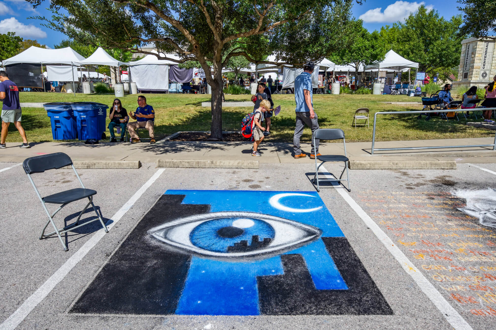 Chalk mural 3