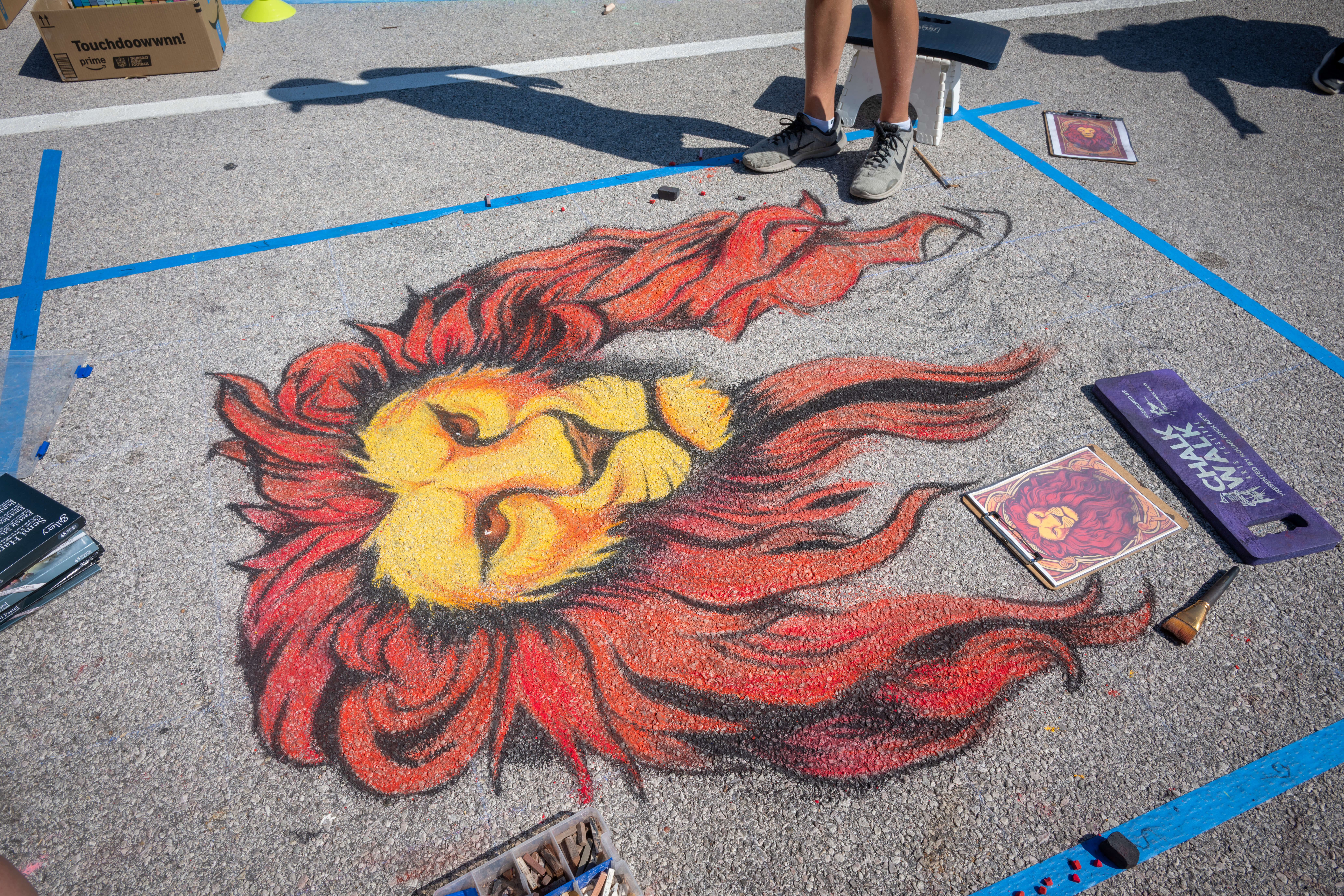 Chalk mural 5