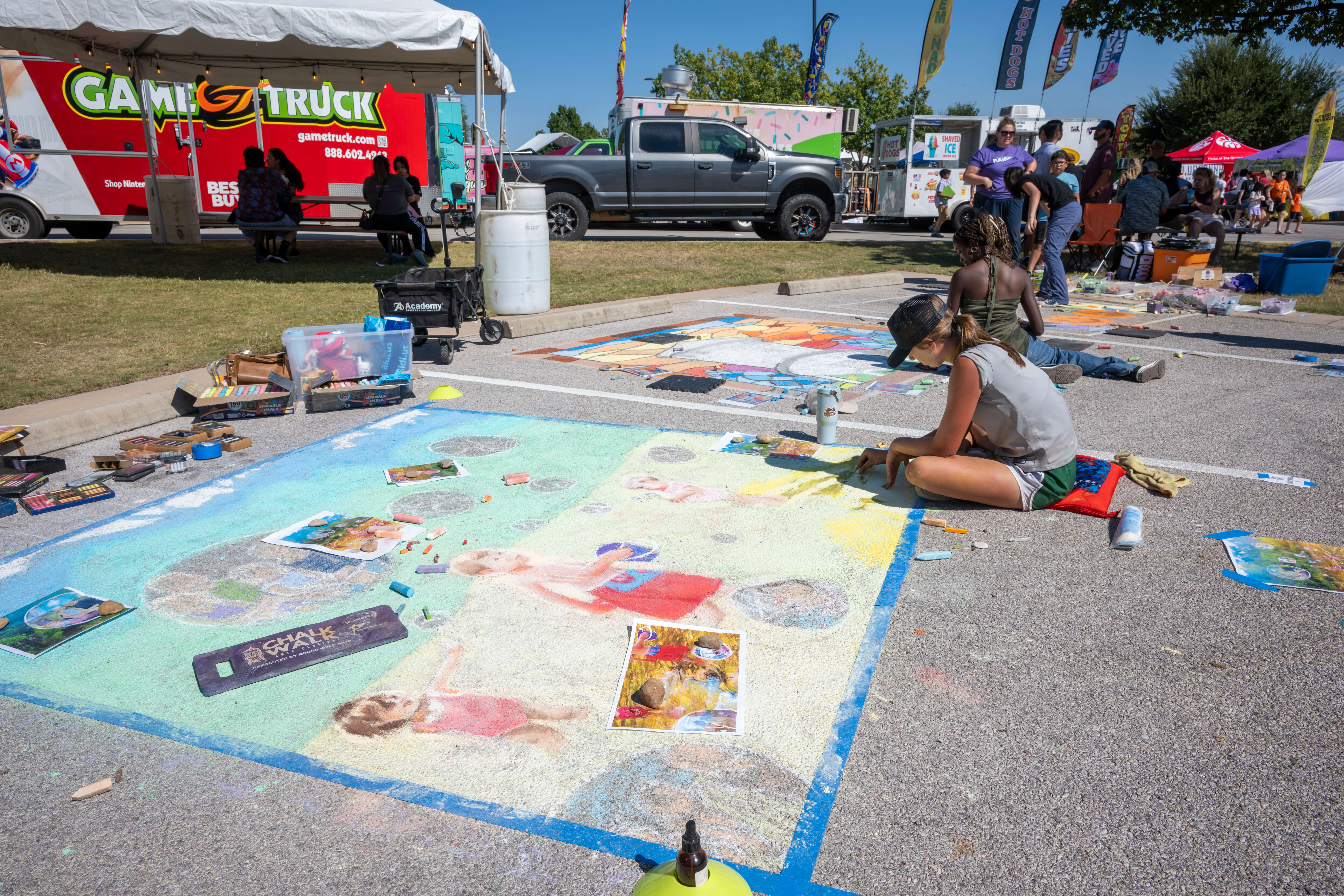 Chalk mural 6