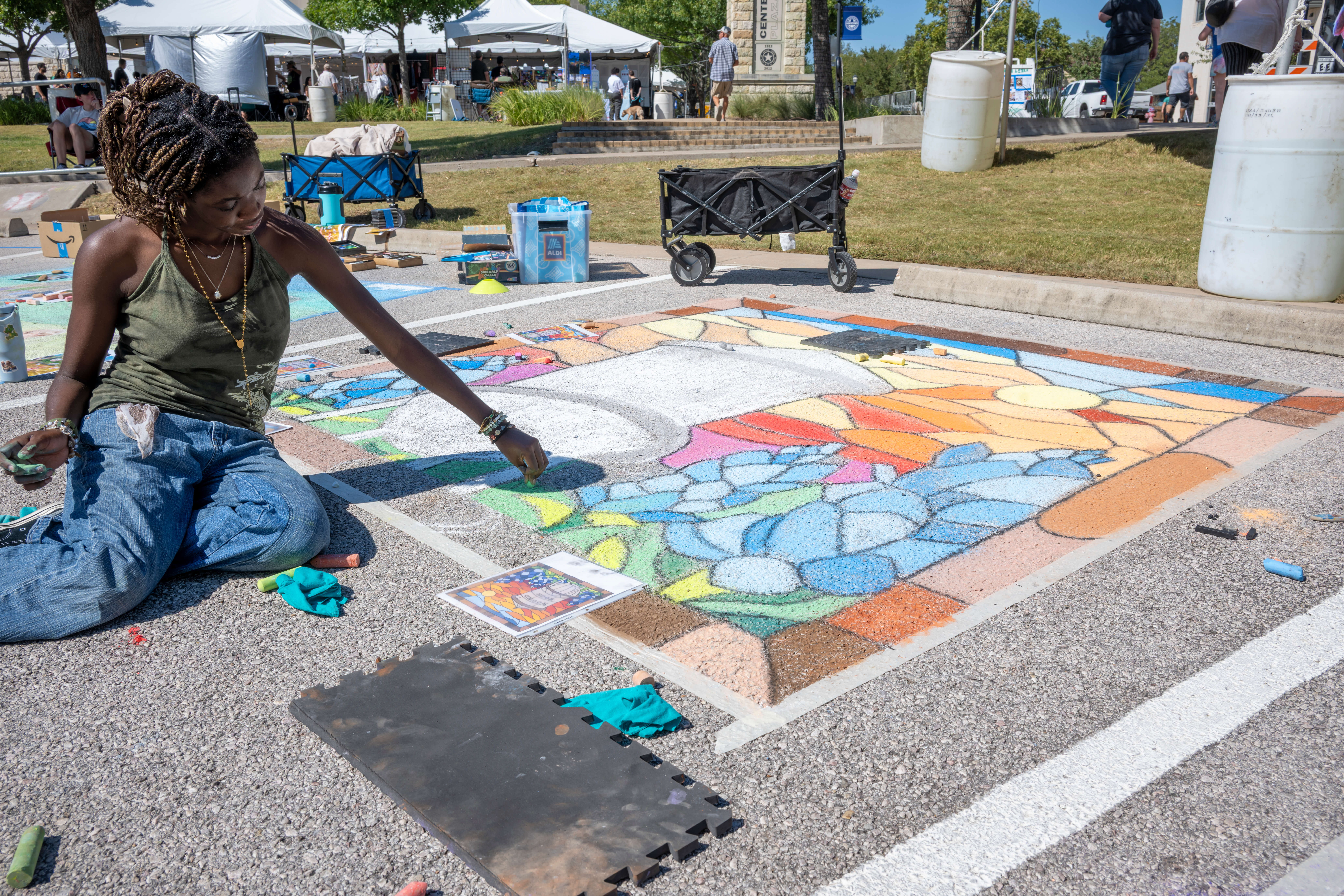 Chalk mural 7