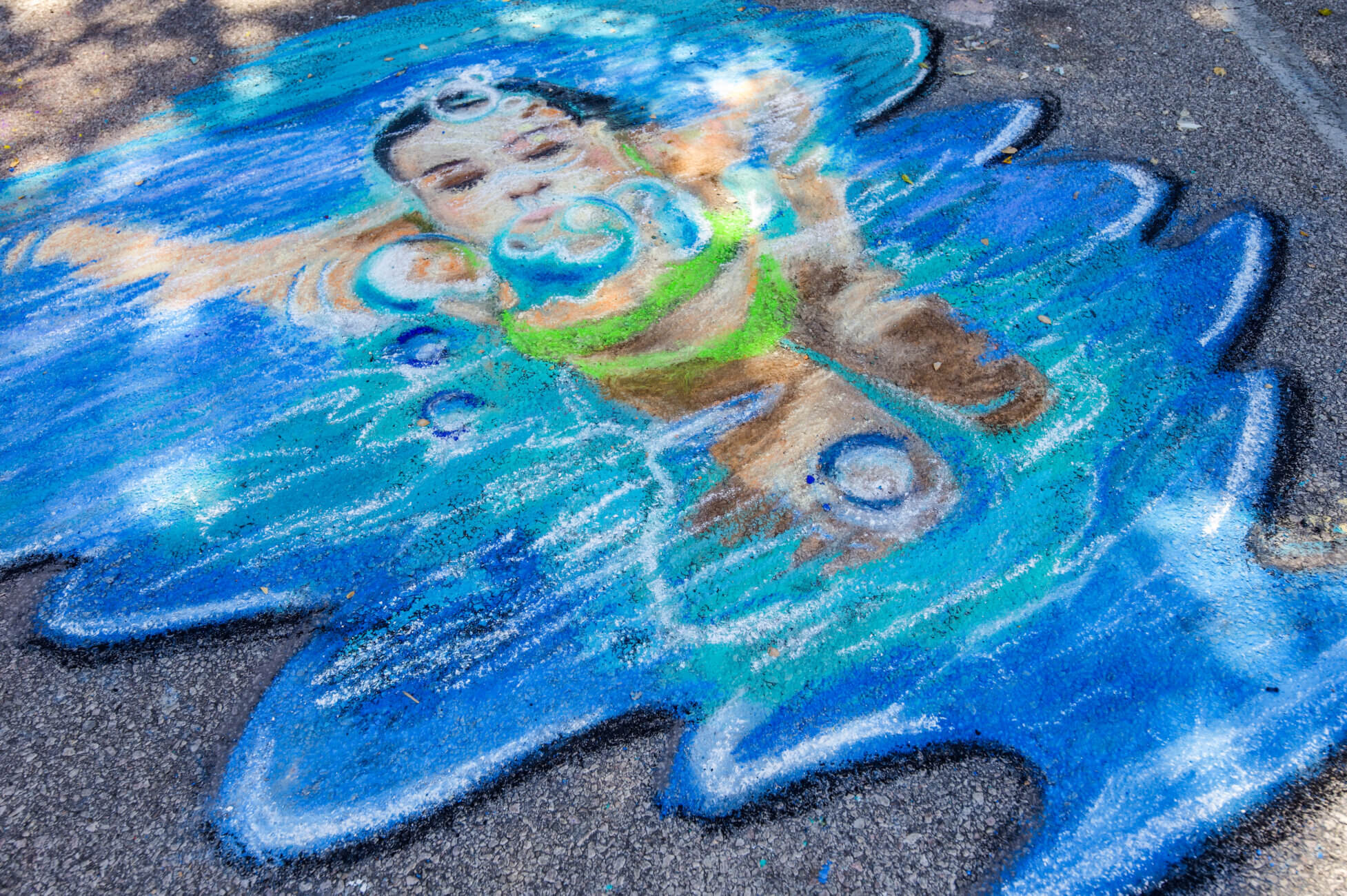 Chalk mural 8