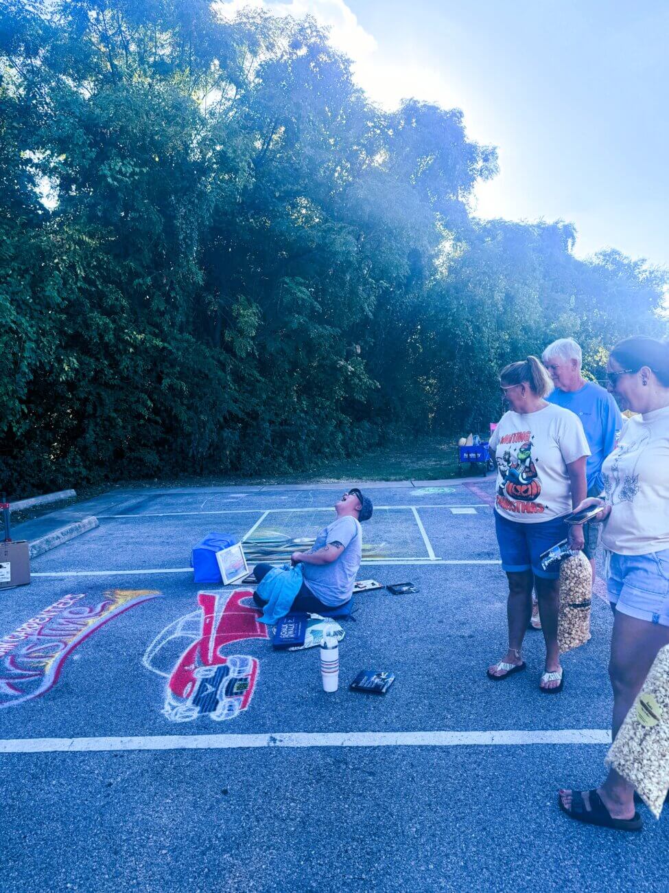 Chalk muralist 2
