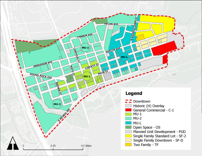 MU downtown zoning map adopted 10/23/25
