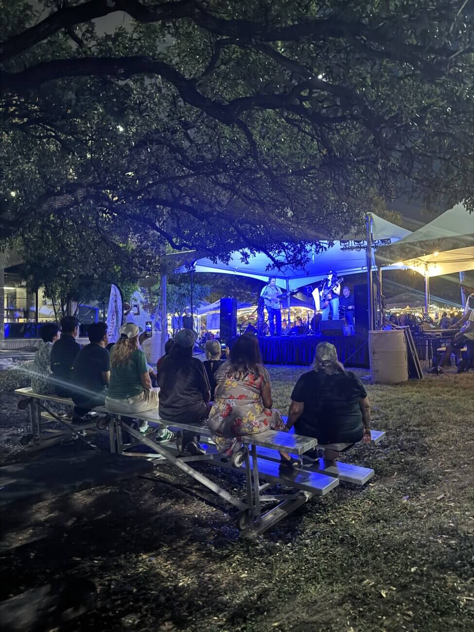 Make Music Tent Friday night