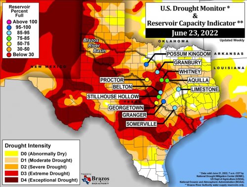 BRA Drought Monitor 6-23-22