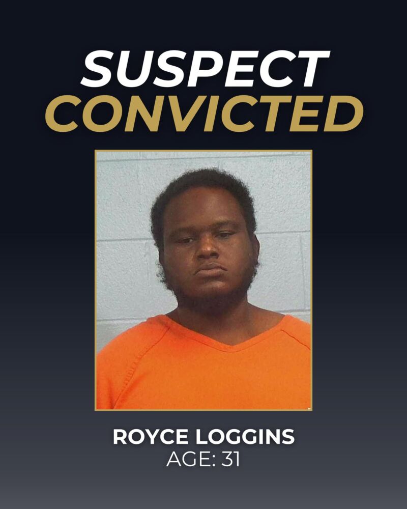 Image for the Tweet beginning: Royce Loggins, 31, was sentenced