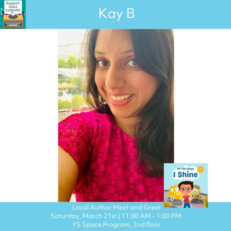 Image for the Tweet beginning: 📖 Local Author spotlight: 